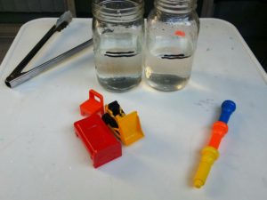 The results of our simple science water displacement experiment