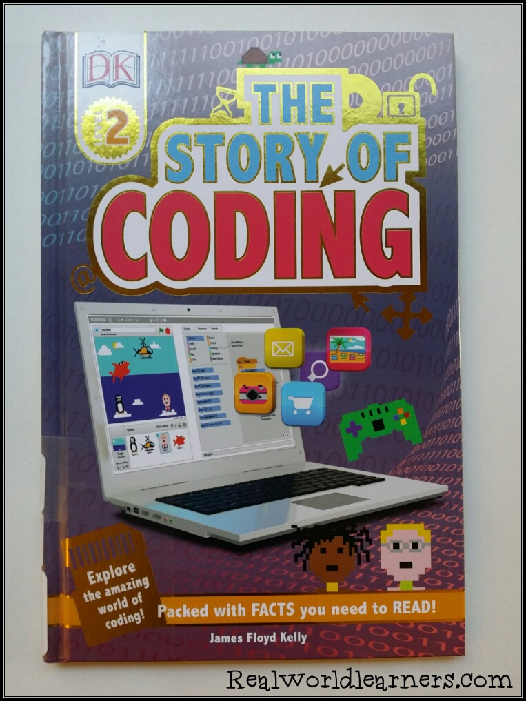 Best coding books for kids - interactive, lift-the-flap books, books with offline coding activities, biographies, and history books for a well-rounded unit study on computers and coding languages