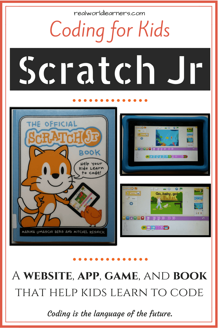 Teaching Kids to Code using Scratch Jr | A review of the website, app, book, and game that help kids enjoy learning fundamental principles of coding