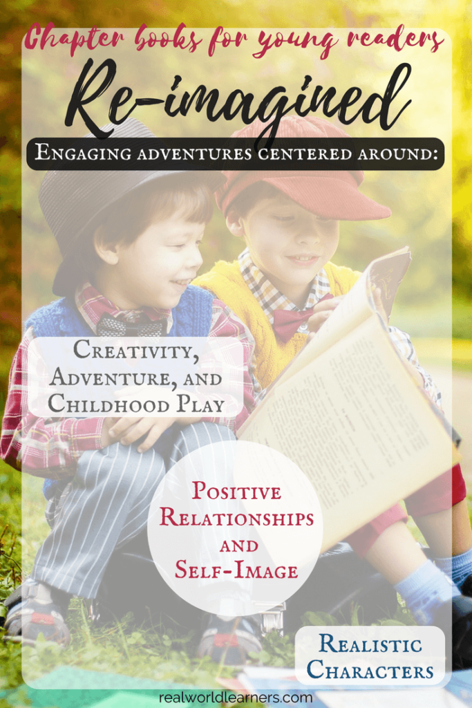 Are you looking for a new kind of chapter book series for young readers? Something that focuses on positive relationships and self-image rather than bullying? Something that portrays realistic characters in plausible adventures, exploring and creating their way through childhood?