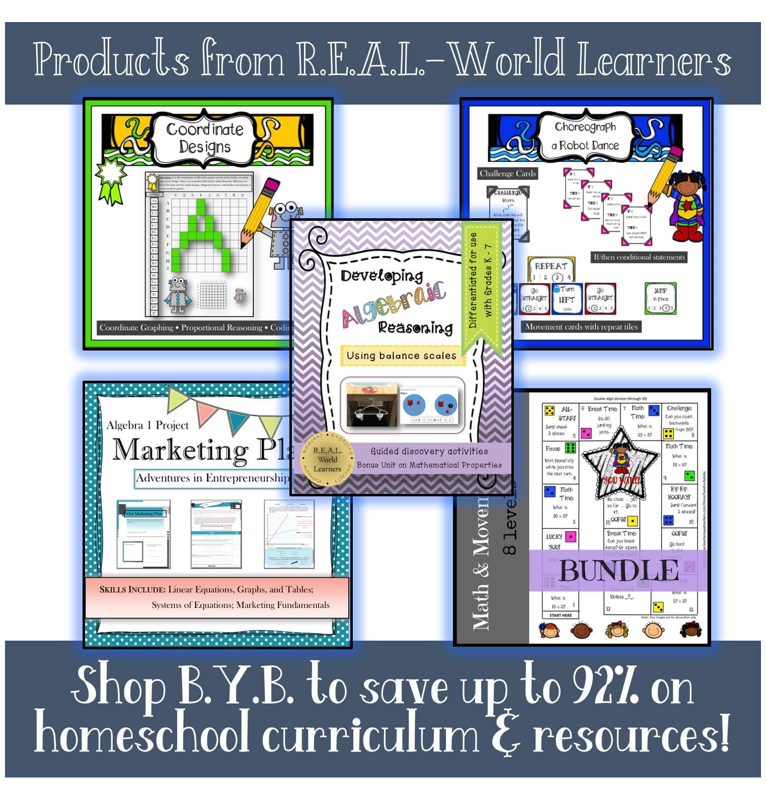 products from REAL-world Learners